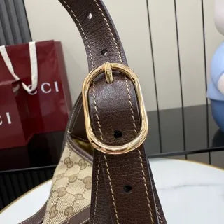 GG Canvas 10.2 in Shoulder Bag A002LF