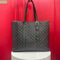 GG Emblem 15.0 in Large Tote Bag 850218