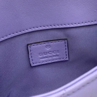 GG Marmont Matelassé Leather 6.5 in Mini Bag 841290