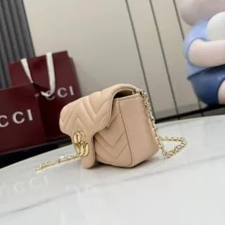 GG Marmont Quilted Nappa Leather 6.5 in Mini Bag 841290