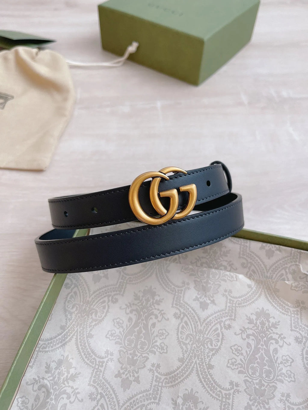 GG Women's GG Belt 0.8 in