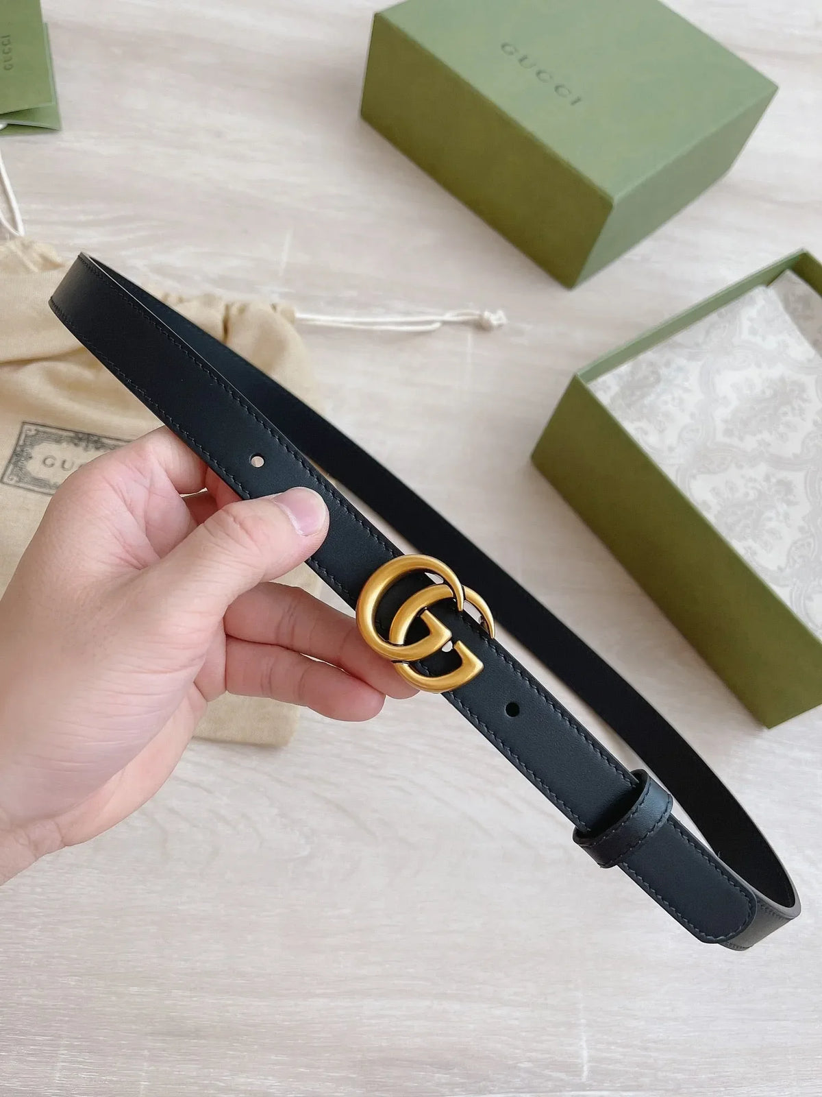 GG Women's GG Belt 0.8 in