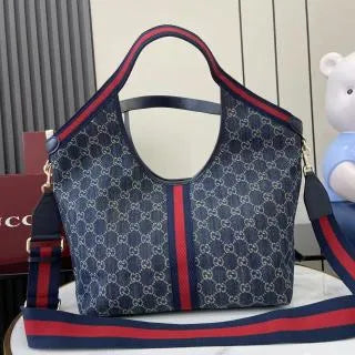 Giglio GG Denim 19.7 in Tote Bag 853972