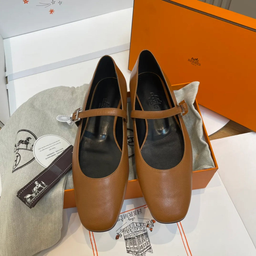 Goatskin Jane Ballet Flats 255515