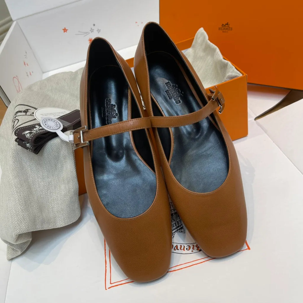 Goatskin Jane Ballet Flats 255515
