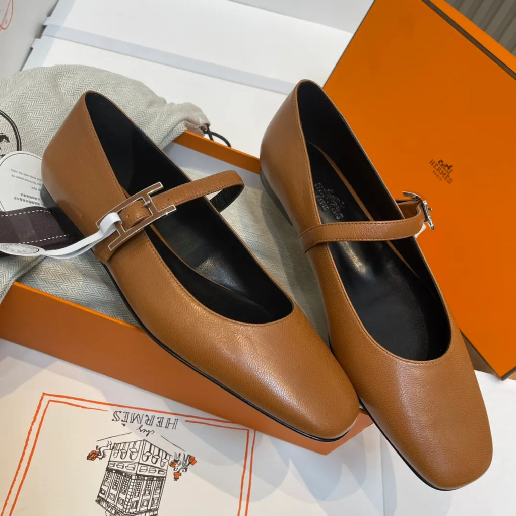 Goatskin Jane Ballet Flats 255515