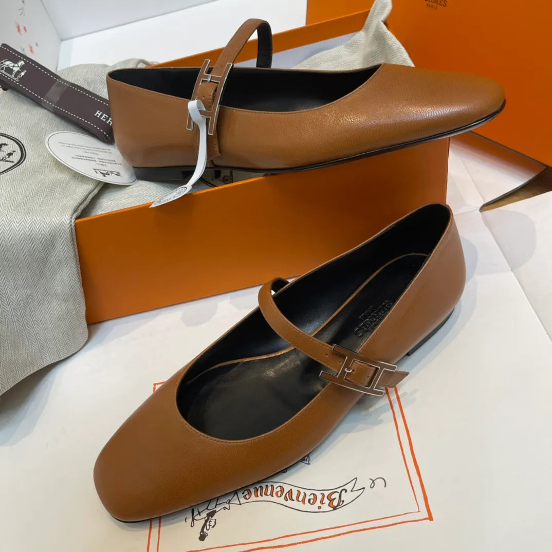Goatskin Jane Ballet Flats 255515
