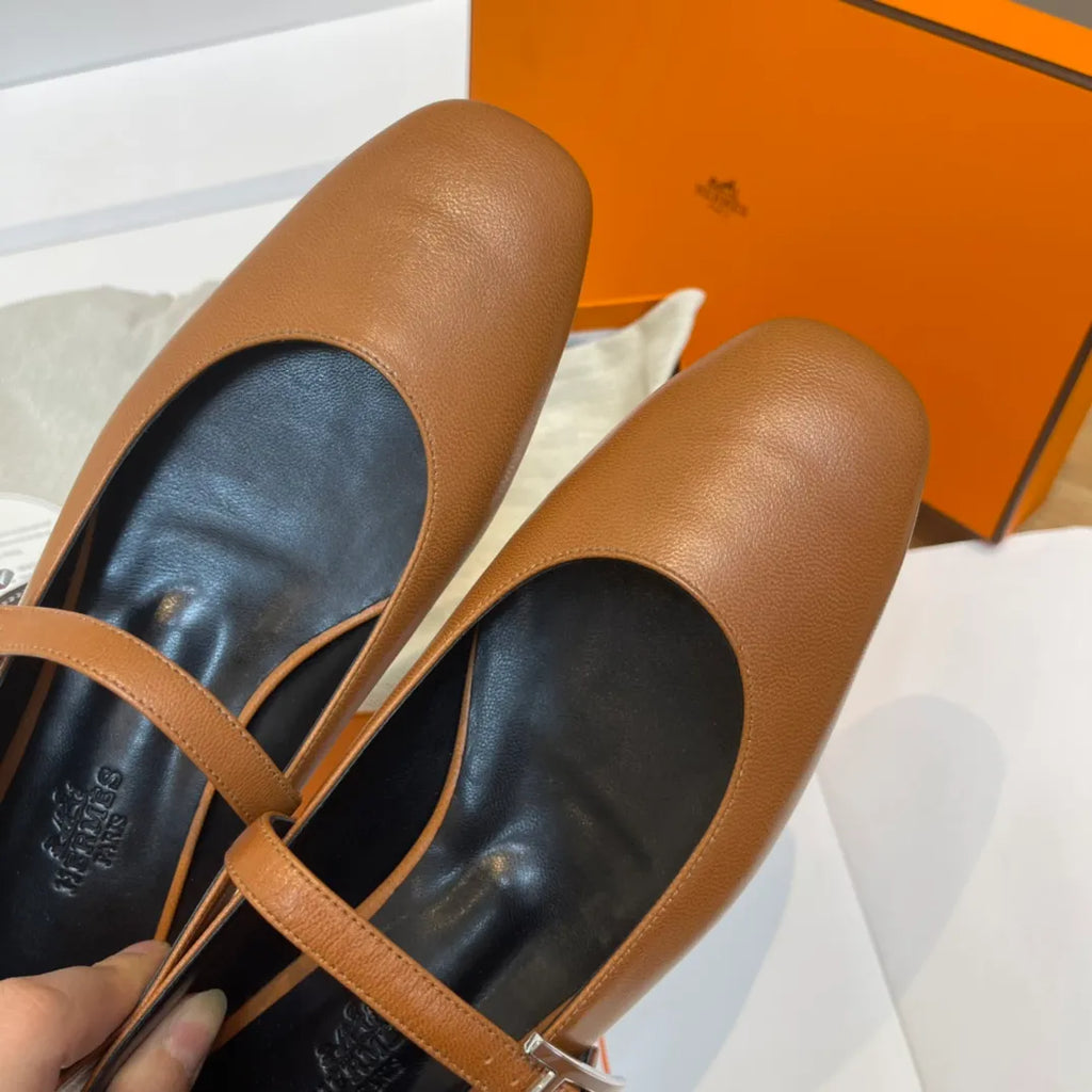 Goatskin Jane Ballet Flats 255515