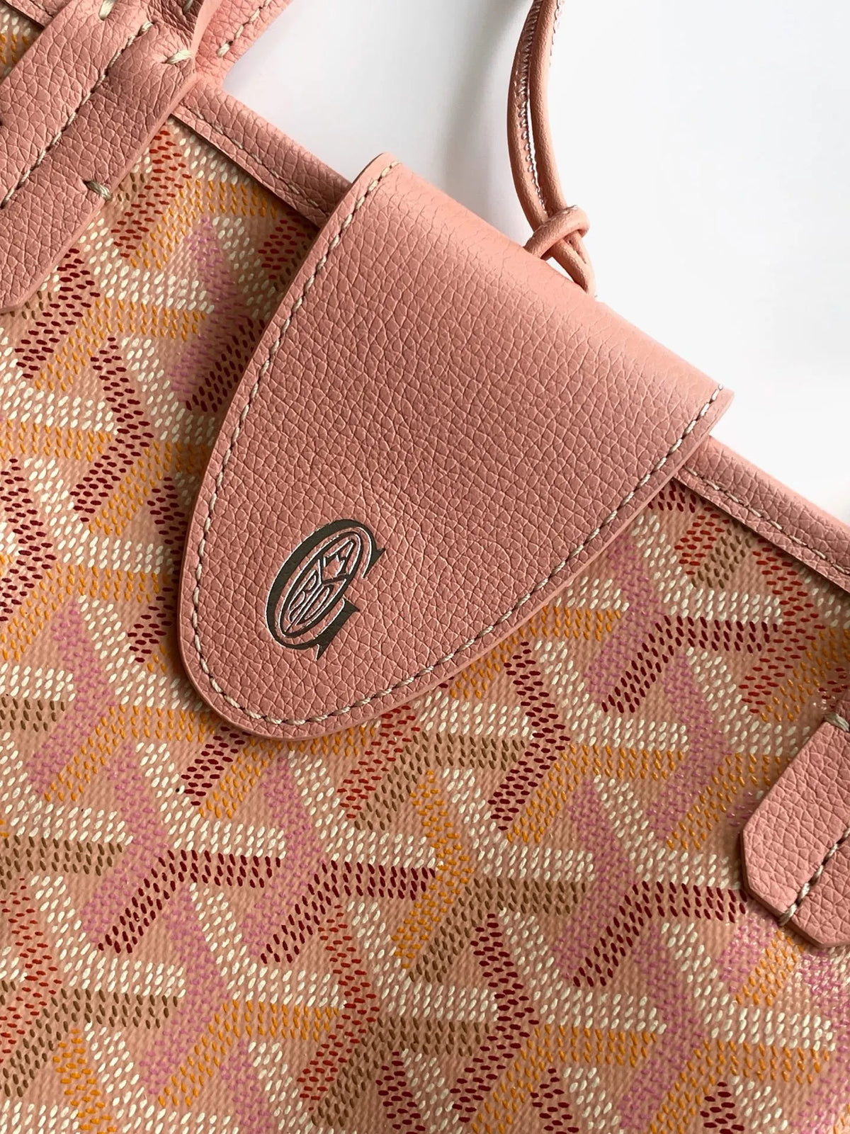 Goyard Anjou Mini Bag Coated Canvas Leather 2321