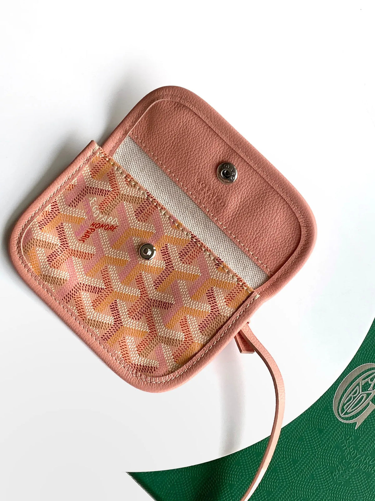 Goyard Anjou Mini Bag Coated Canvas Leather 2321