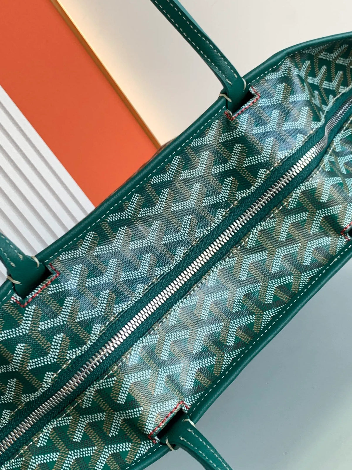 Goyard Artois Medium Bag Coated Canvas Leather 8023