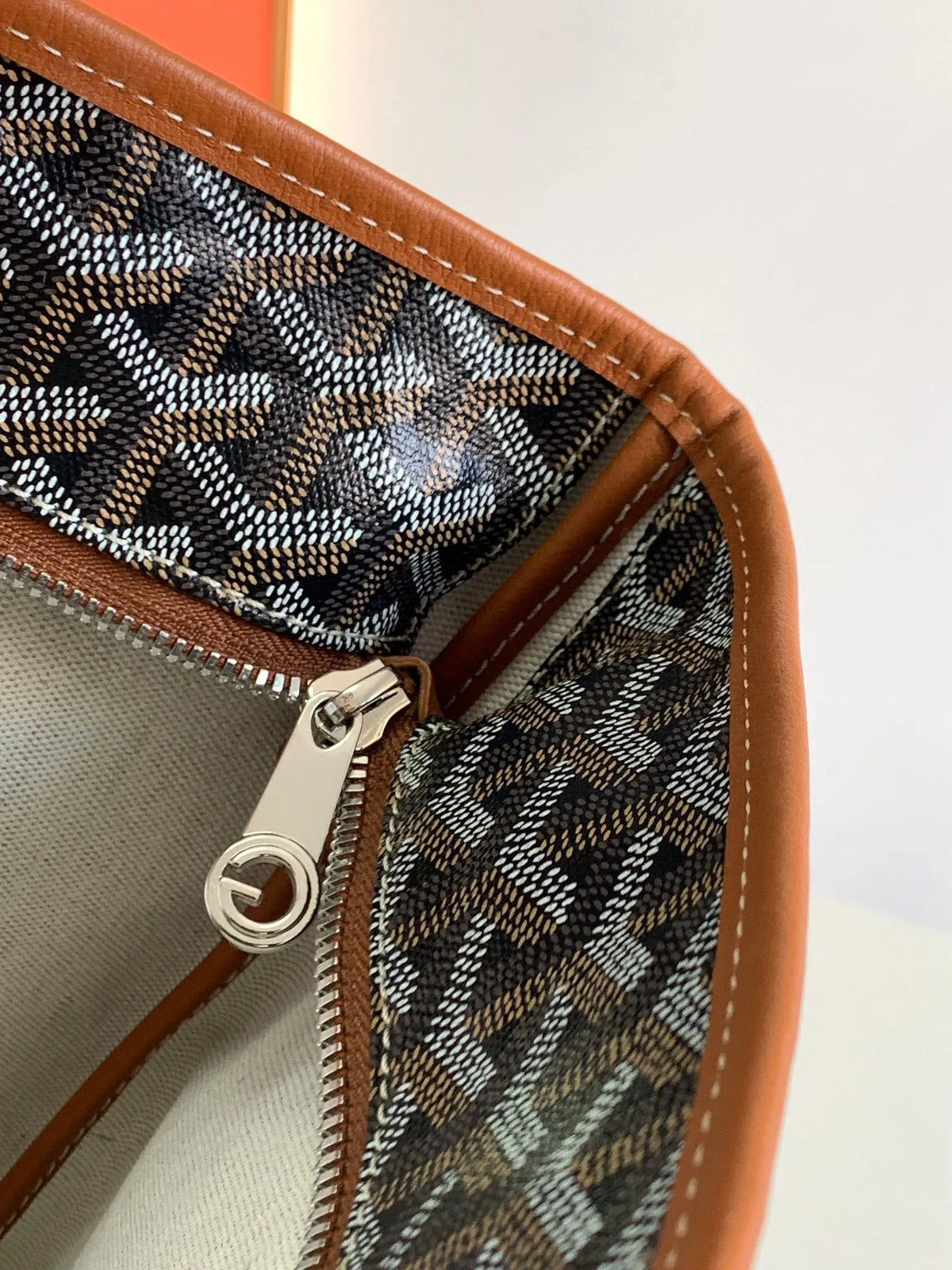 Goyard Artois Medium Bag Coated Canvas Leather 8023