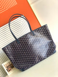 Goyard Artois MM Tote Bag Coated Canvas Leather 8023
