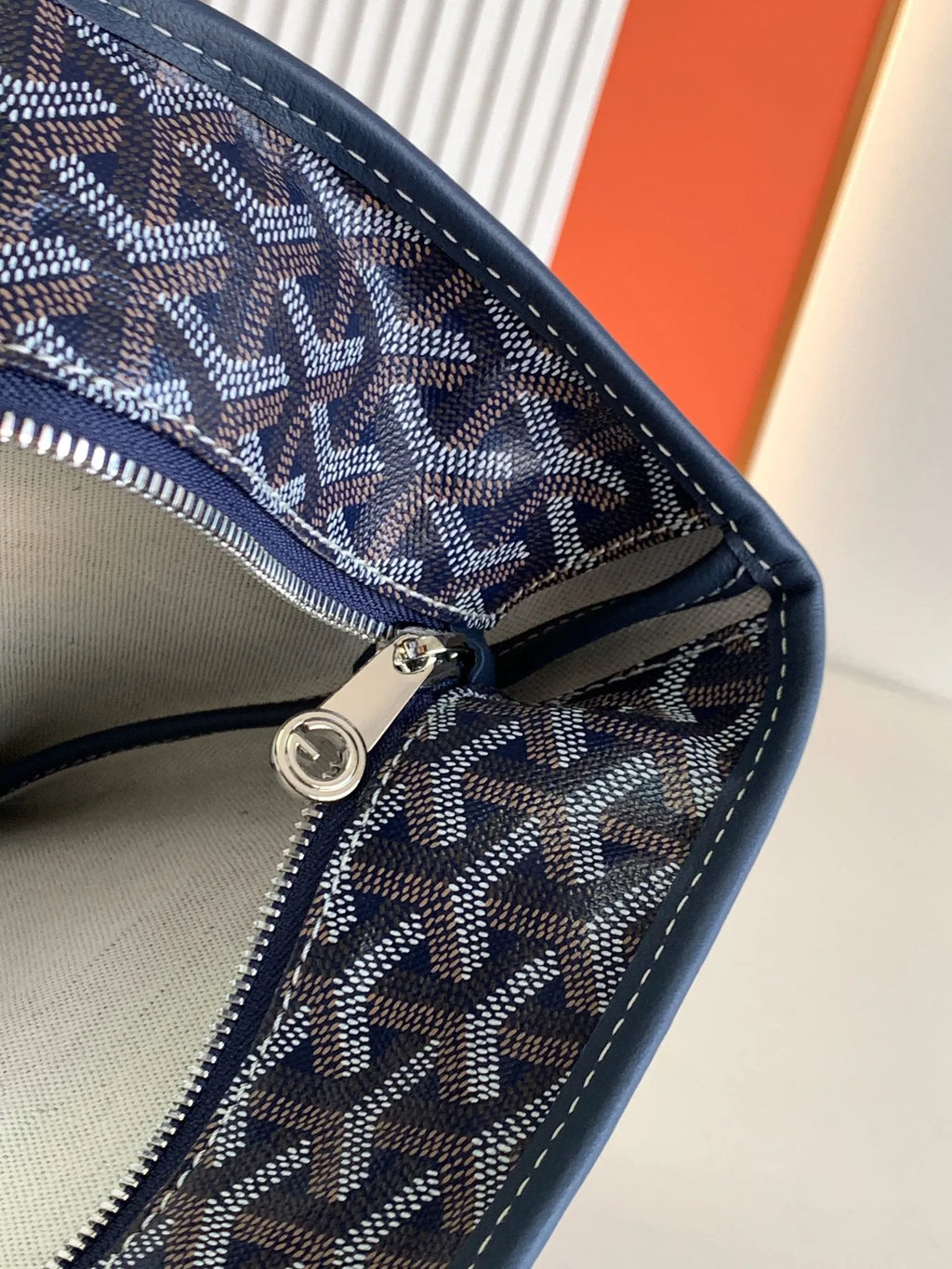 Goyard Artois MM Tote Bag Coated Canvas Leather 8023