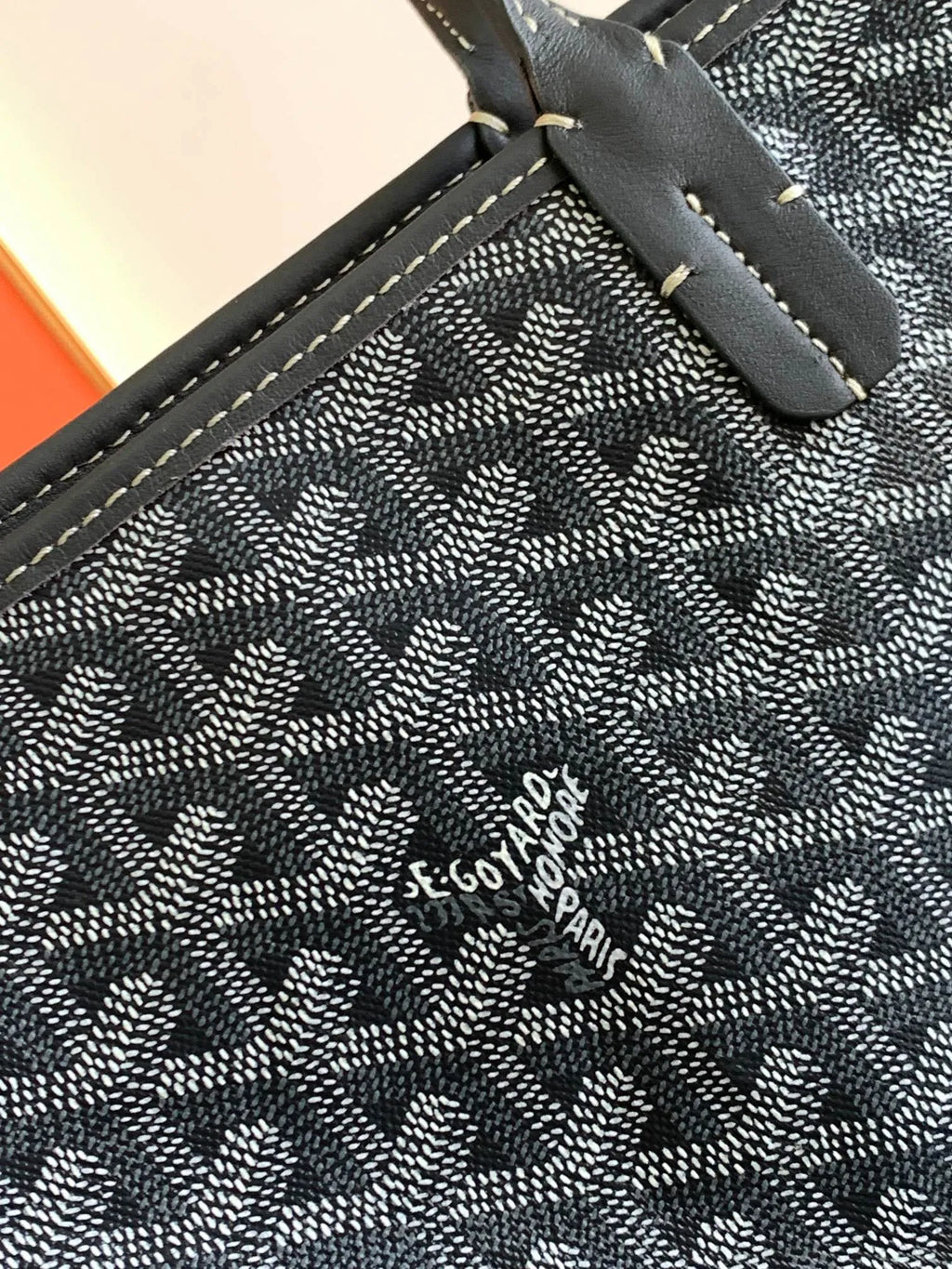 Goyard Artois Small Tote Bag Coated Canvas Leather 8022