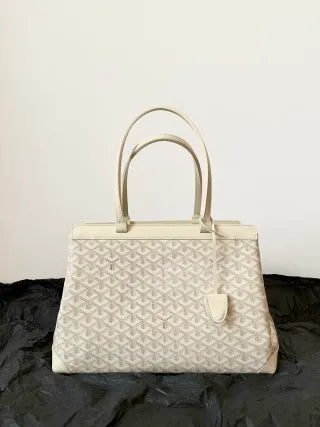 Goyard Bellechasse Tote Bag Coated Canvas Leather 610300780