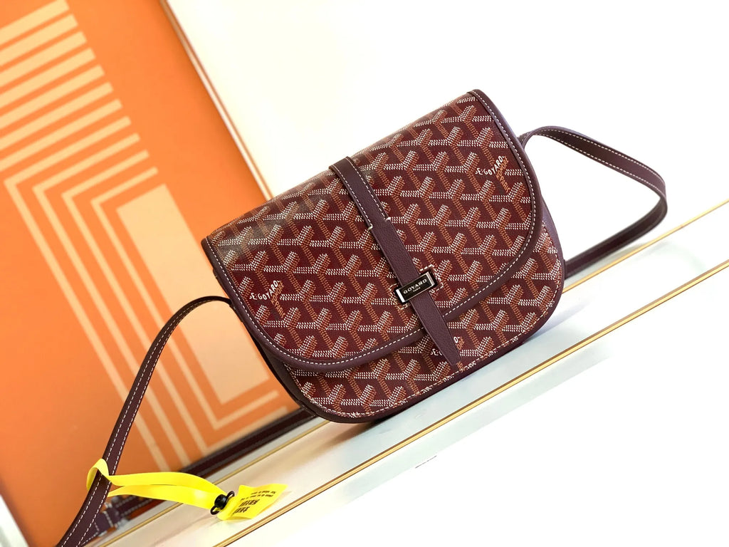 Goyard Belvédère 2 Bag Coated Canvas Leather 8021