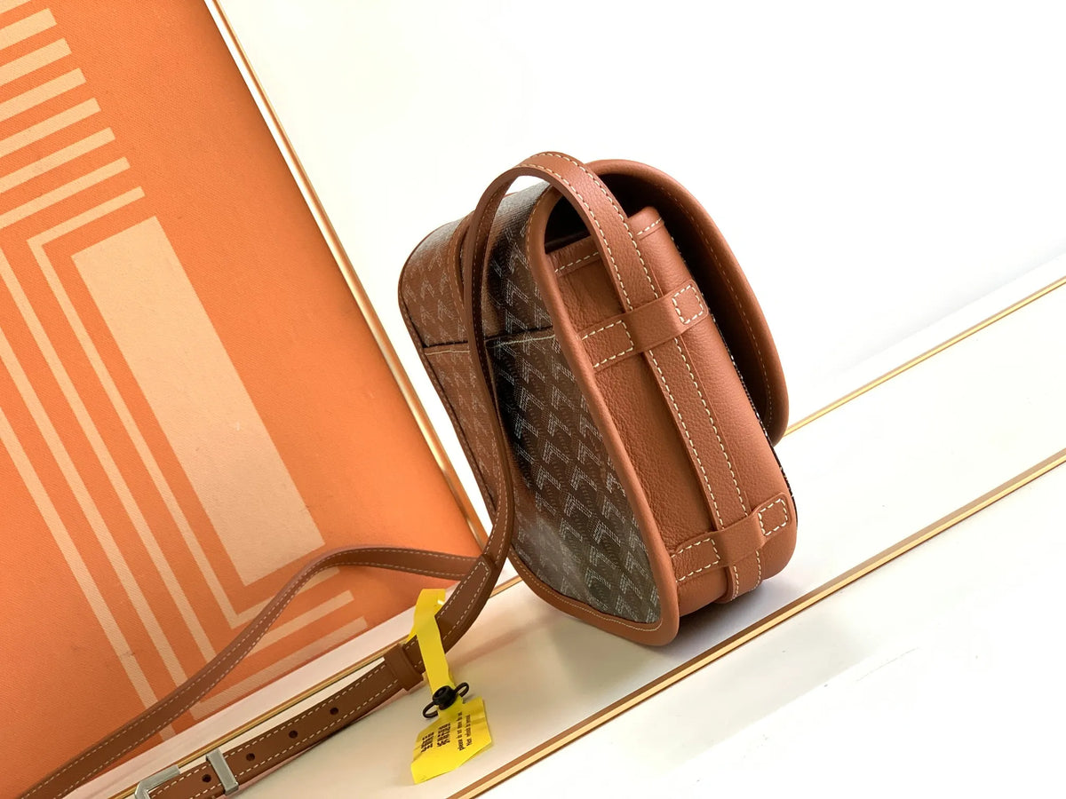 Goyard Belvédère 2 Bag Coated Canvas Leather 8021
