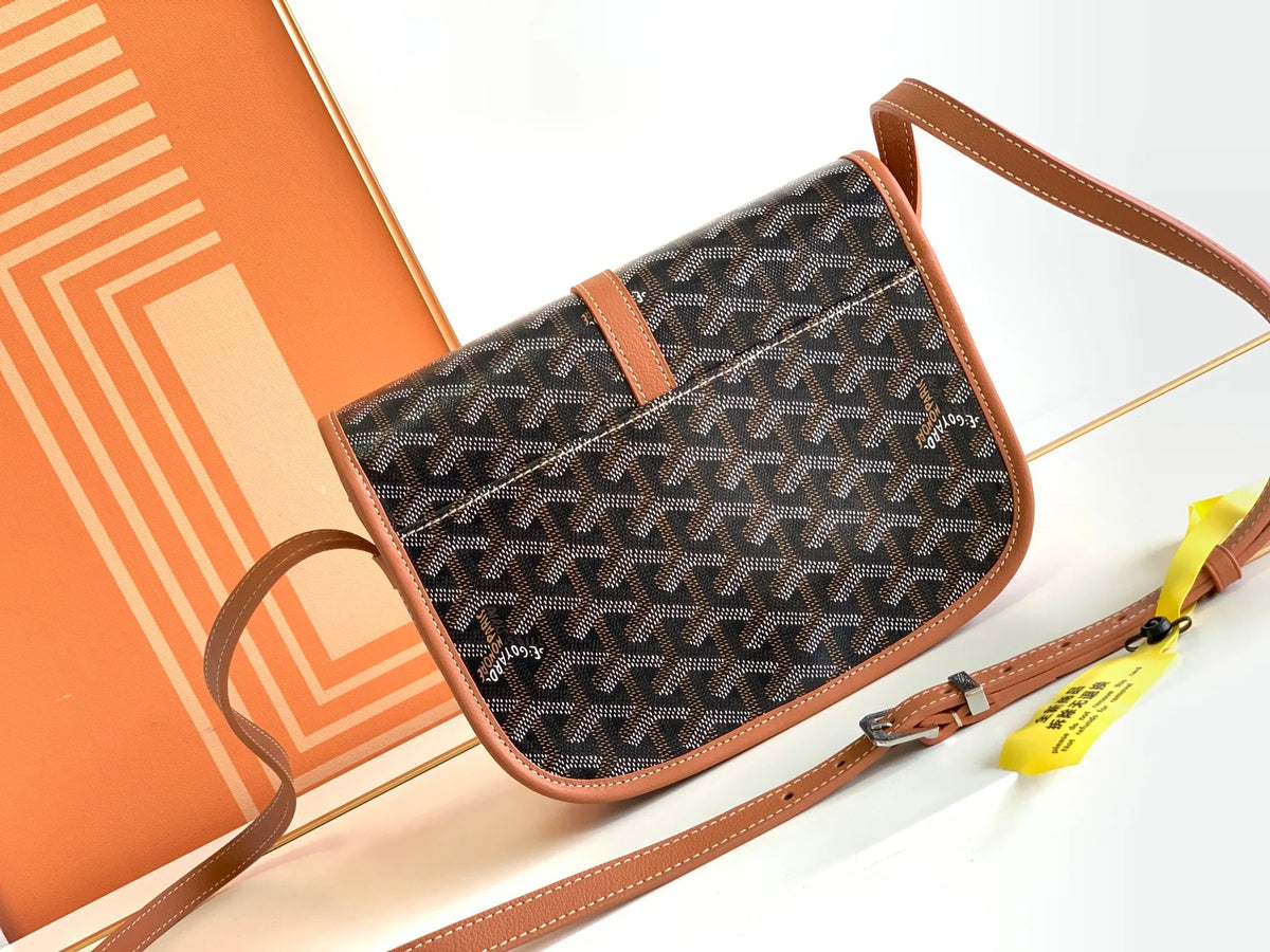 Goyard Belvédère 2 Bag Coated Canvas Leather 8021