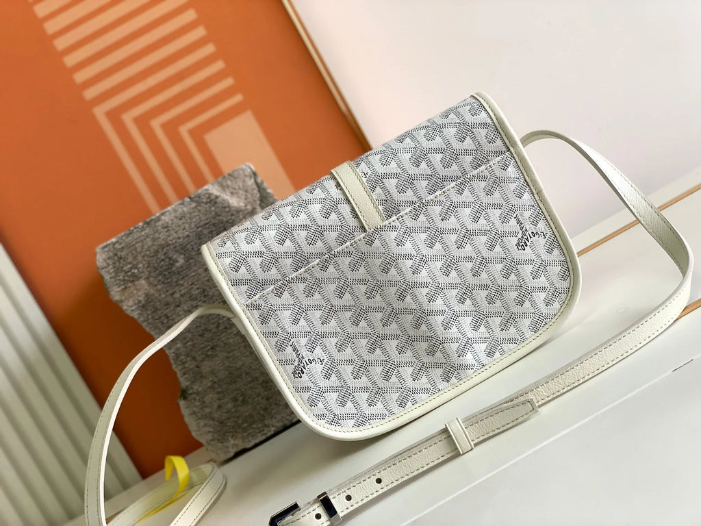 Goyard Belvédère 2 Bag Coated Canvas Leather 8021
