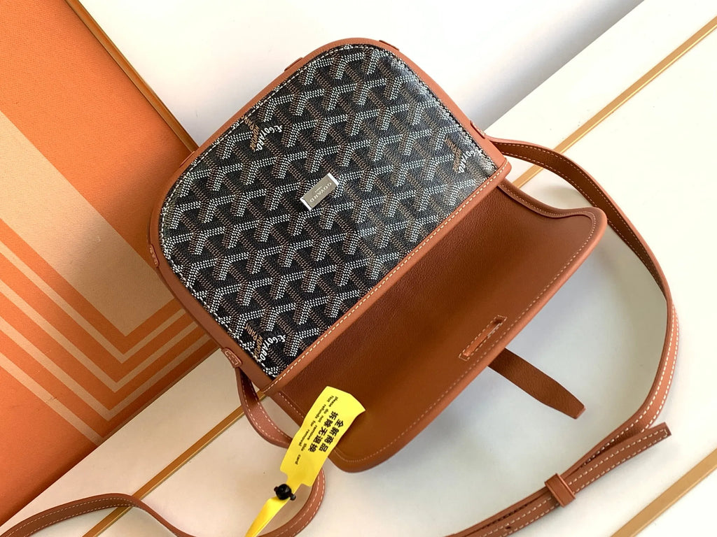 Goyard Belvédère 2 Bag Coated Canvas Leather 8021