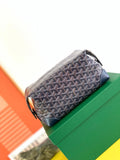 Goyard Boeing 25 Toiletry Bag Coated Canvas Leather 8065