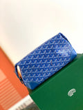 Goyard Boeing 25 Toiletry Clutch Bag Coated Canvas Leather 8065
