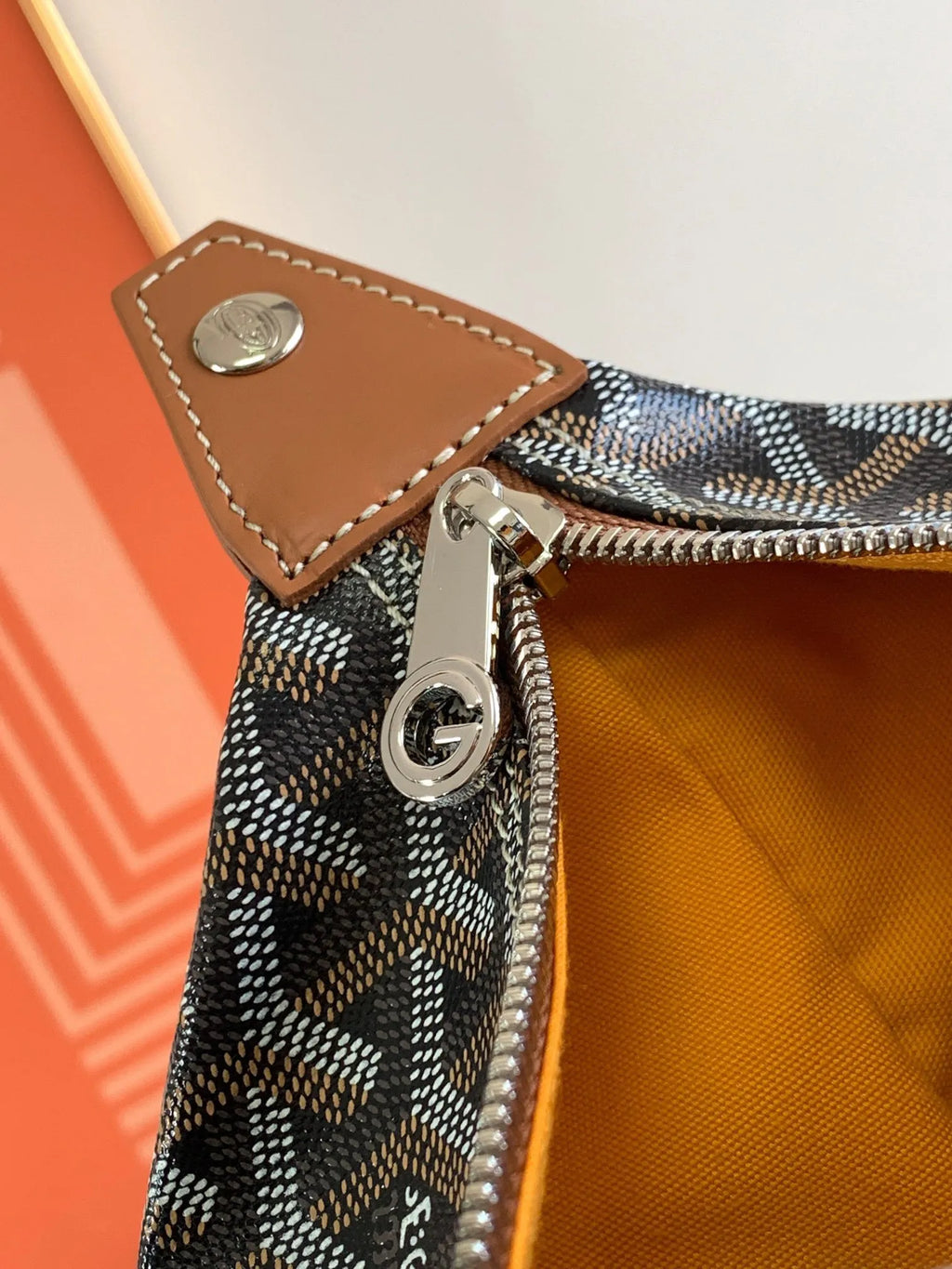 Goyard Boeing 25 Toiletry Pouch Clutch Bag Coated Canvas 236646