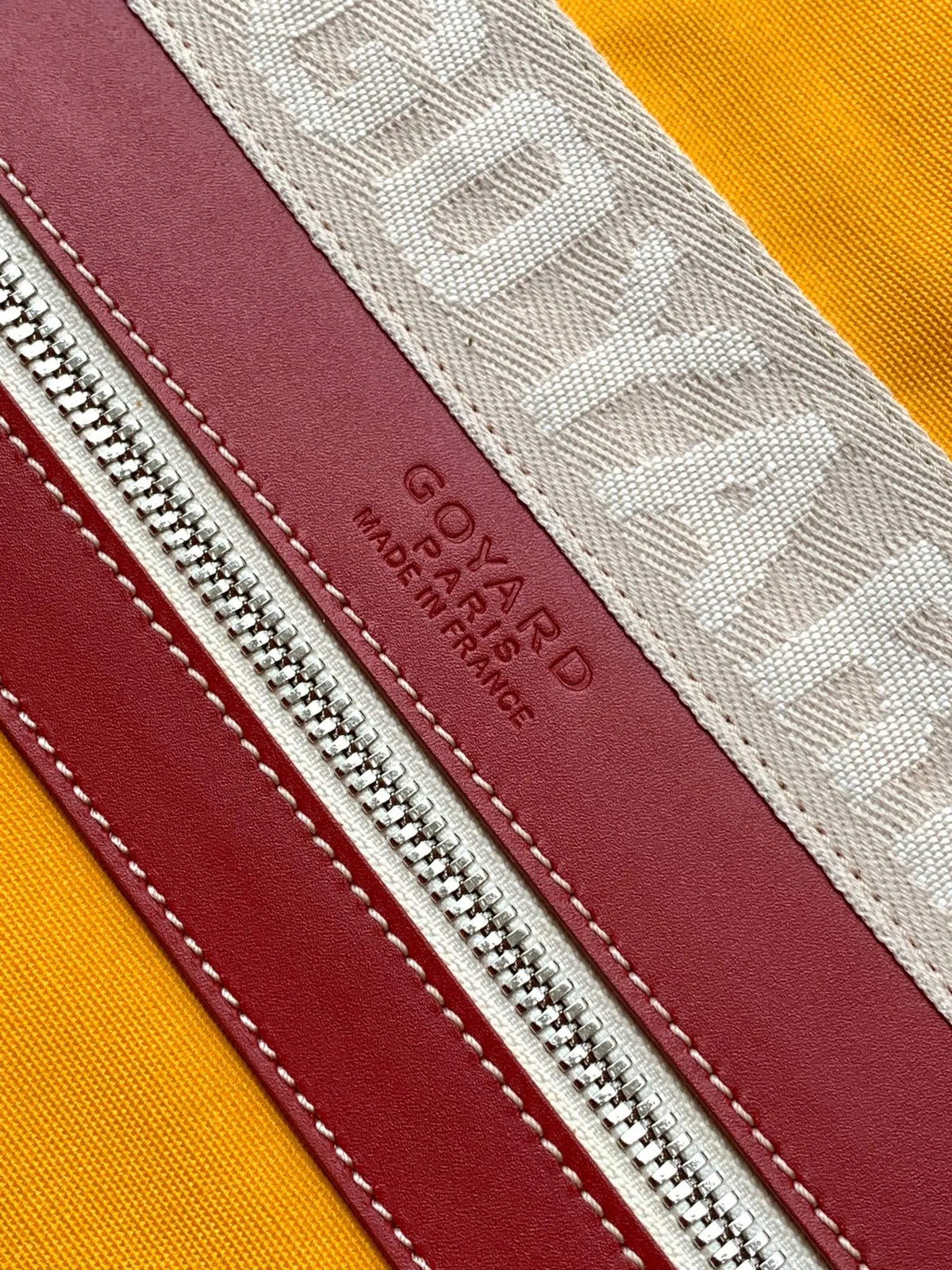 Goyard Boeing 55 Travel Bag Coated Canvas Leather 8062
