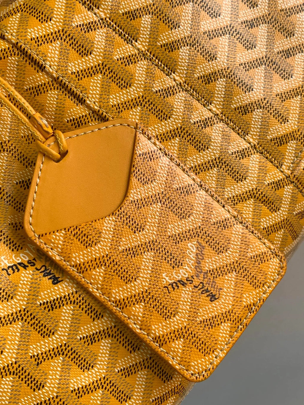 Goyard Boeing 55 Travel Bag Coated Canvas Leather 8062