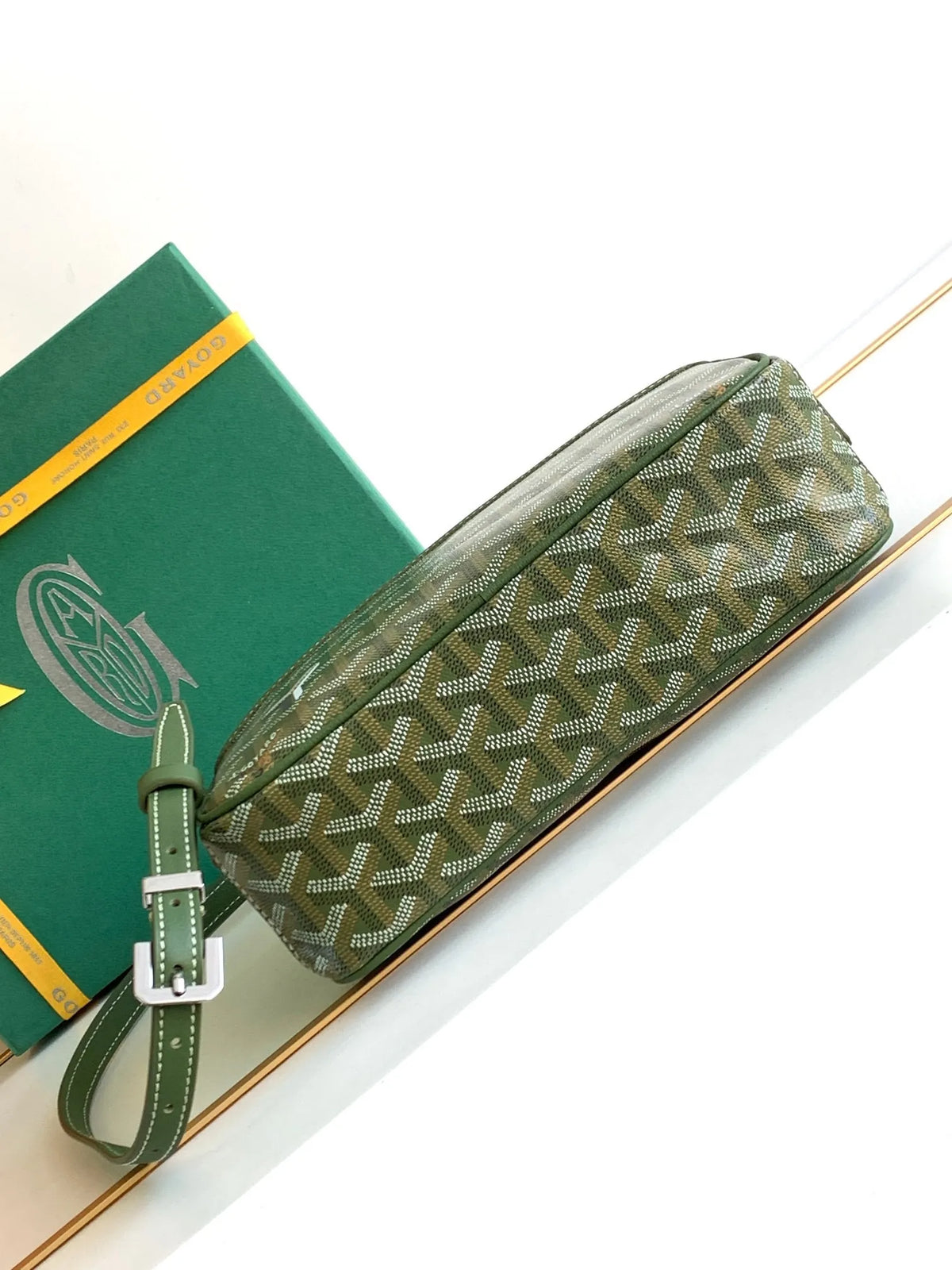 Goyard Camera Bag Coated Canvas Leather 127942