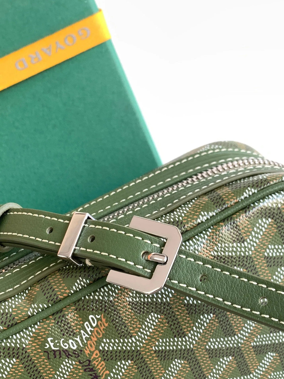 Goyard Camera Bag Coated Canvas Leather 127942