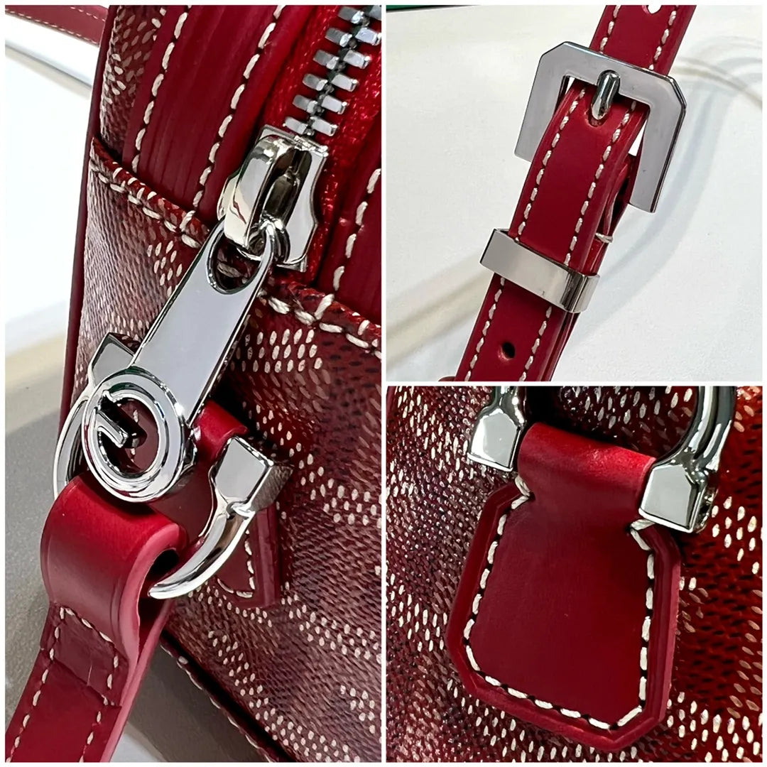 Goyard CapVert Camera Bag Canvas Leather 80180550