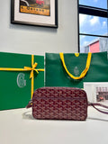 Goyard CapVert Camera Bag Coated Canvas Leather 80180550