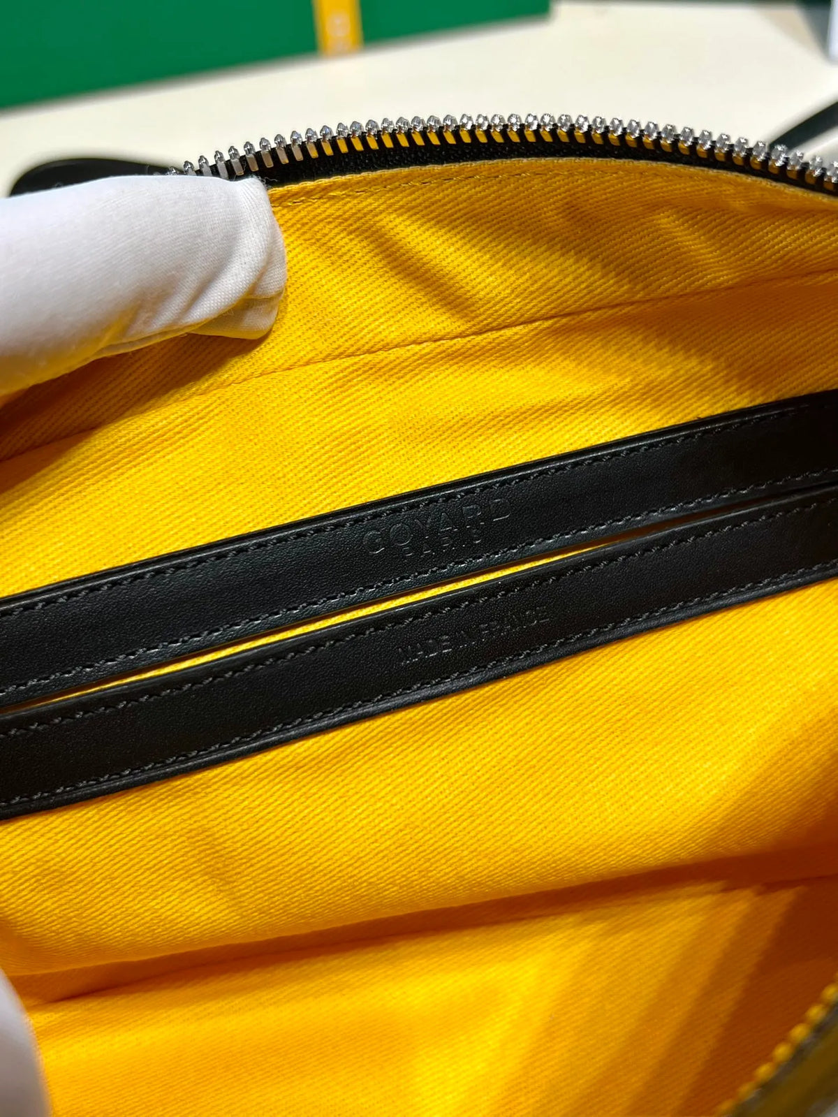 Goyard CapVert Camera Bag Coated Canvas Leather 80180550