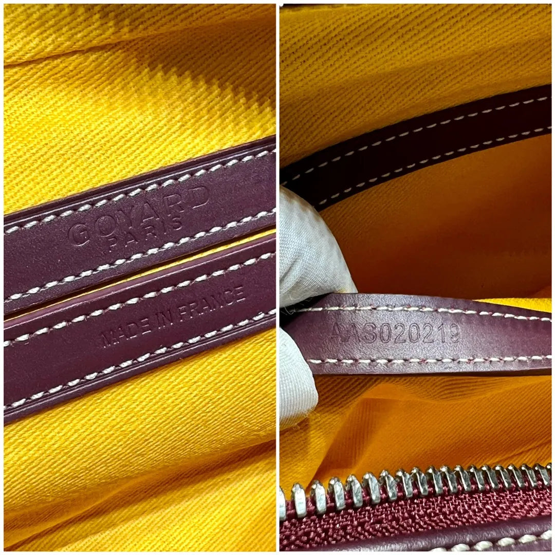 Goyard CapVert Camera Bag Coated Canvas Leather 80180550