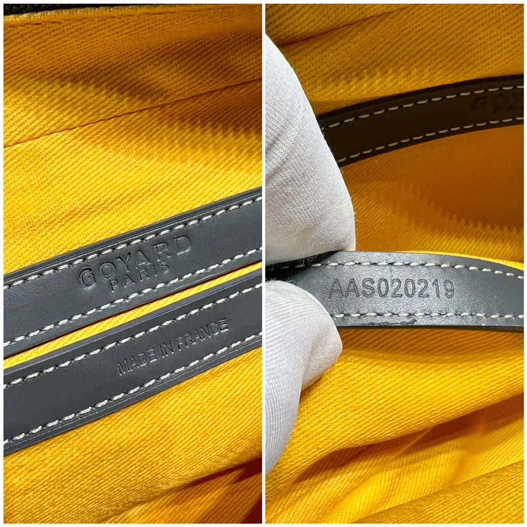 Goyard CapVert Camera Bag Coated Canvas Leather 80180550