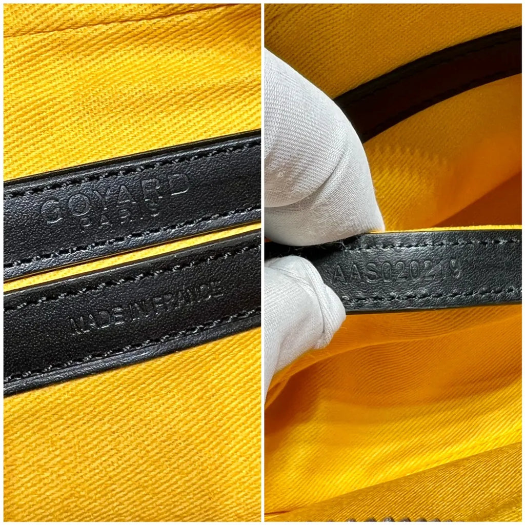 Goyard CapVert Camera Bag Coated Canvas Leather 80180550