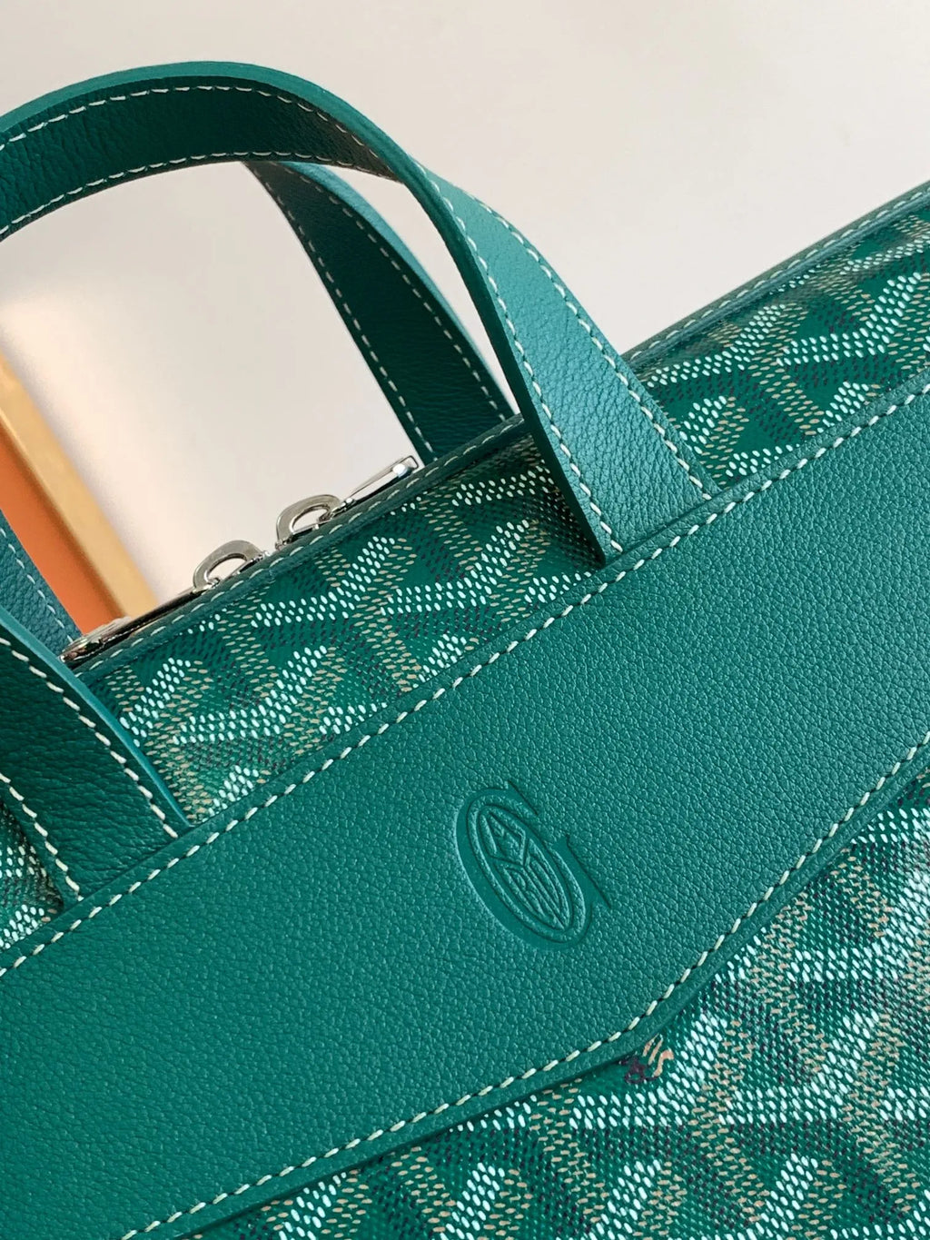 Goyard Cisalpin Backpack Canvas Leather 8060