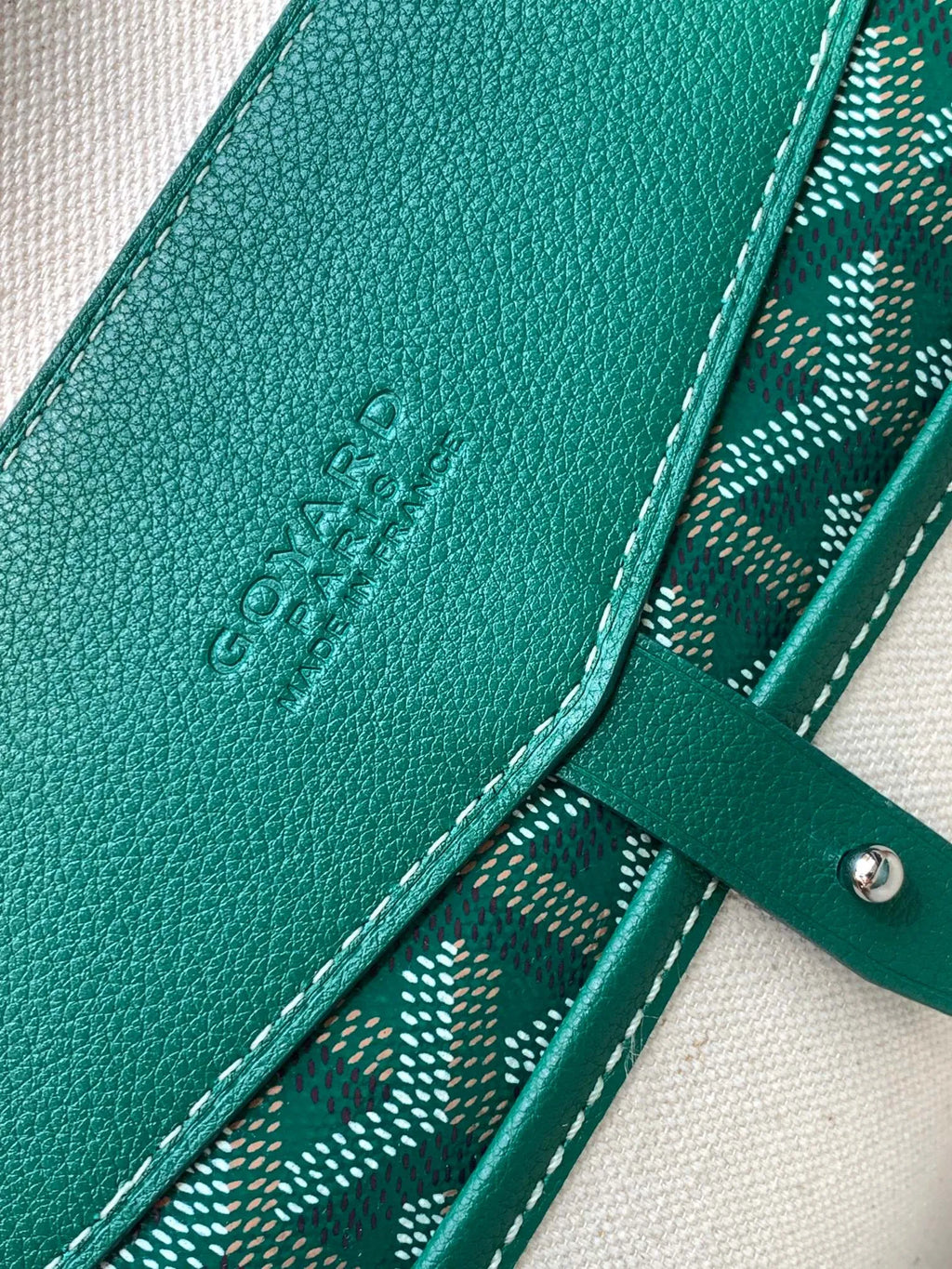Goyard Cisalpin Briefcase Coated Canvas Leather