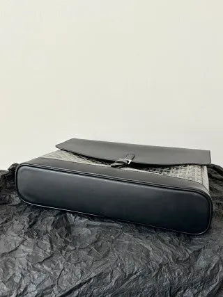 Goyard Citadin Briefcase Bag Coated Canvas Leather 610301050
