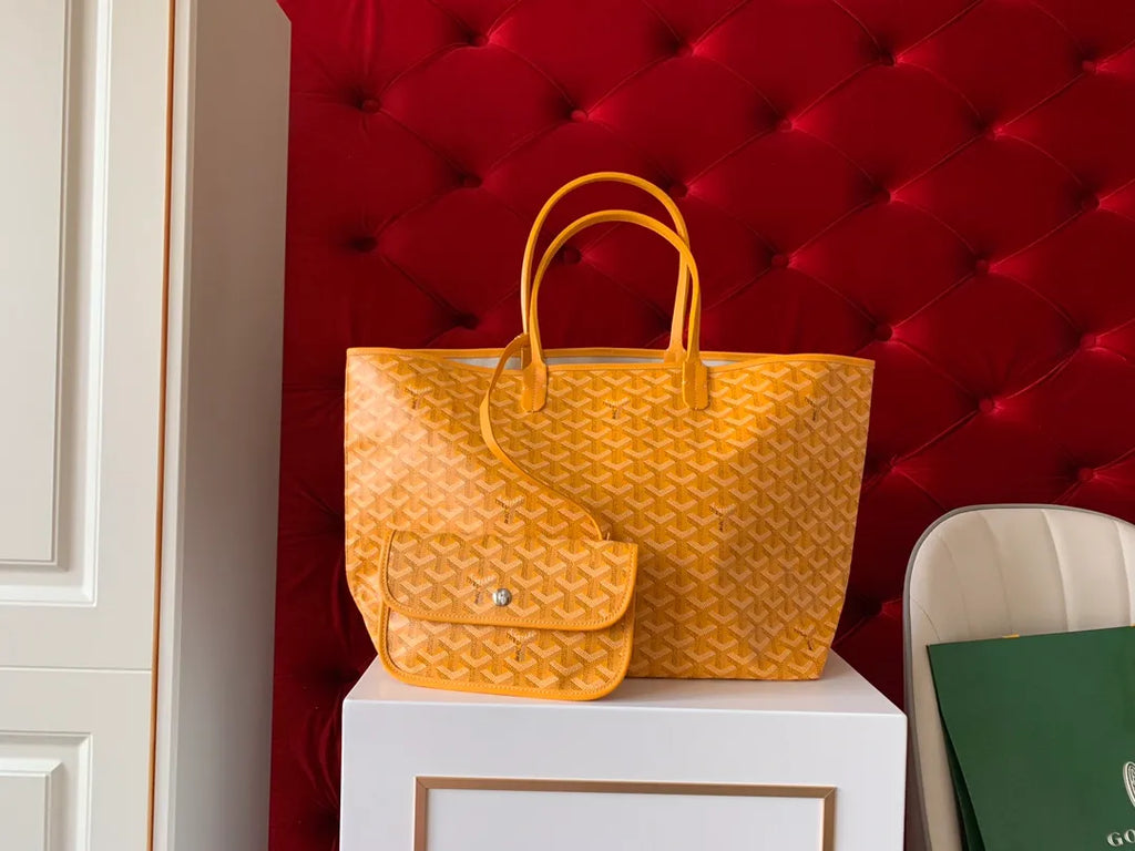 Goyard Classic Mommy Tote Bag Canvas Leather 8001/8002