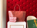 Goyard Classic Mommy Tote Bag Canvas Leather 8001/8002