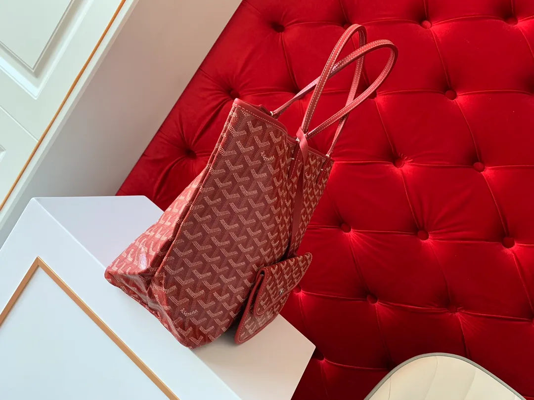 Goyard Classic Mommy Tote Bag Canvas Leather 8001/8002