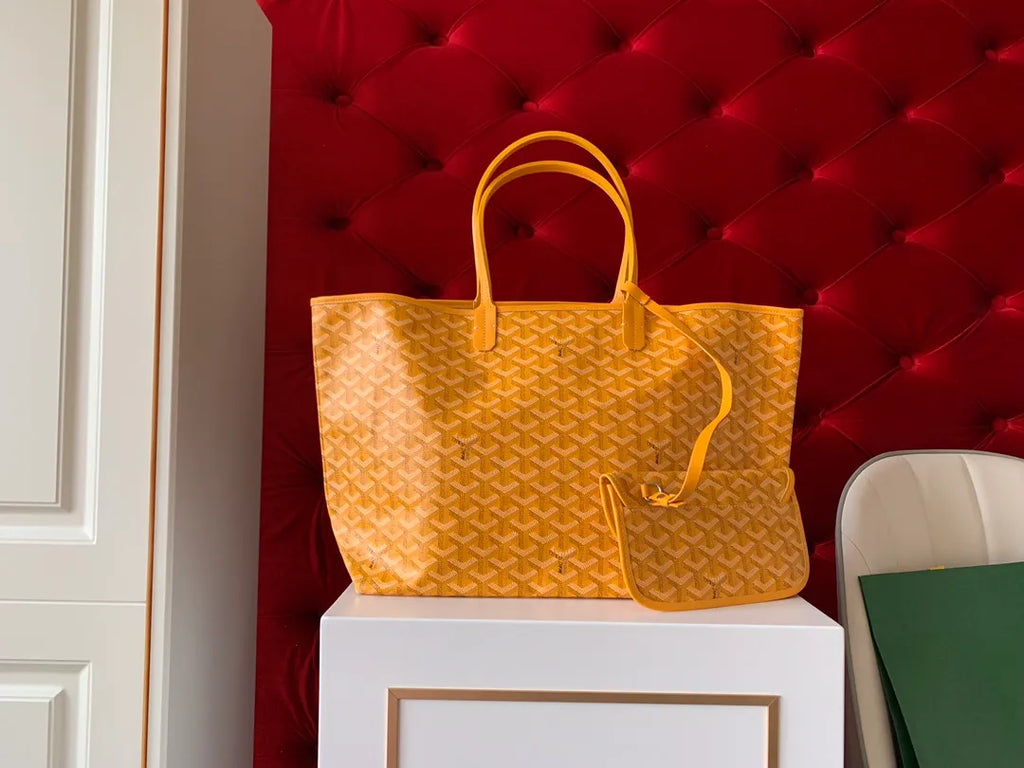Goyard Classic Mommy Tote Bag Canvas Leather 8001/8002