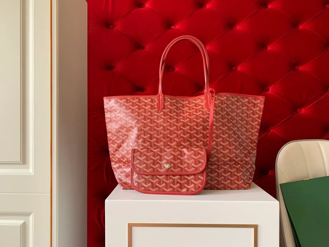 Goyard Classic Mommy Tote Bag Canvas Leather 8001/8002