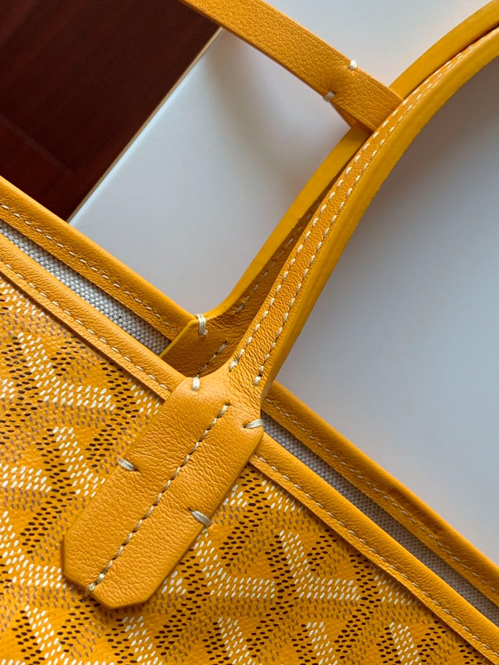 Goyard Classic Mommy Tote Bag Canvas Leather 8001/8002