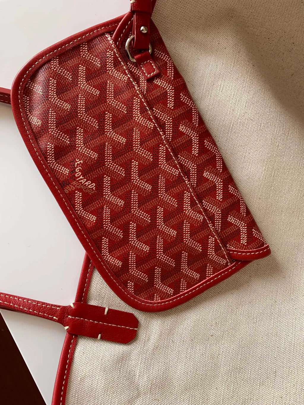 Goyard Classic Mommy Tote Bag Canvas Leather 8001/8002