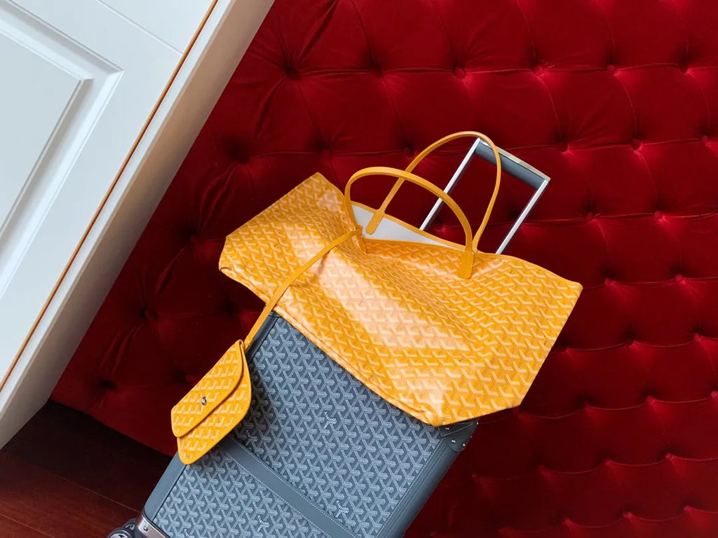 Goyard Classic Mommy Tote Bag Canvas Leather 8001/8002