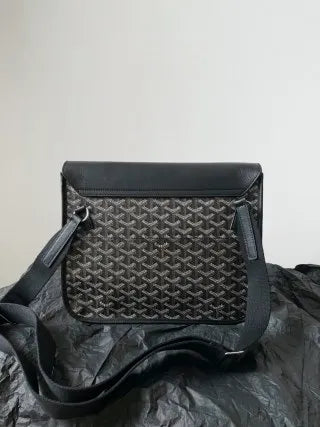 Goyard Coursier Messenger Bag Coated Canvas Leather 610300880